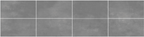 Cement Dark Grey 300 x 600 mm tiles, face variations