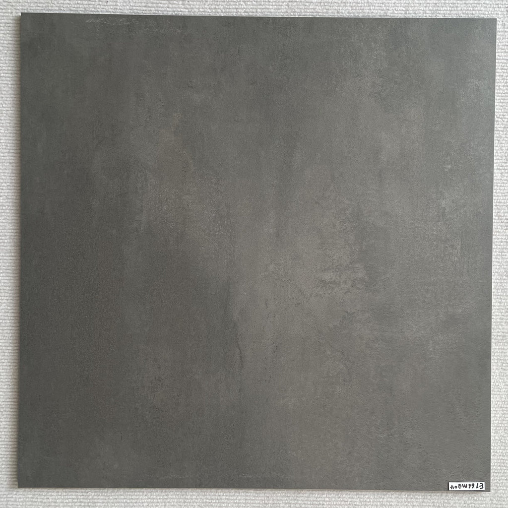 Cement Dark Grey porcelain tile, single tile