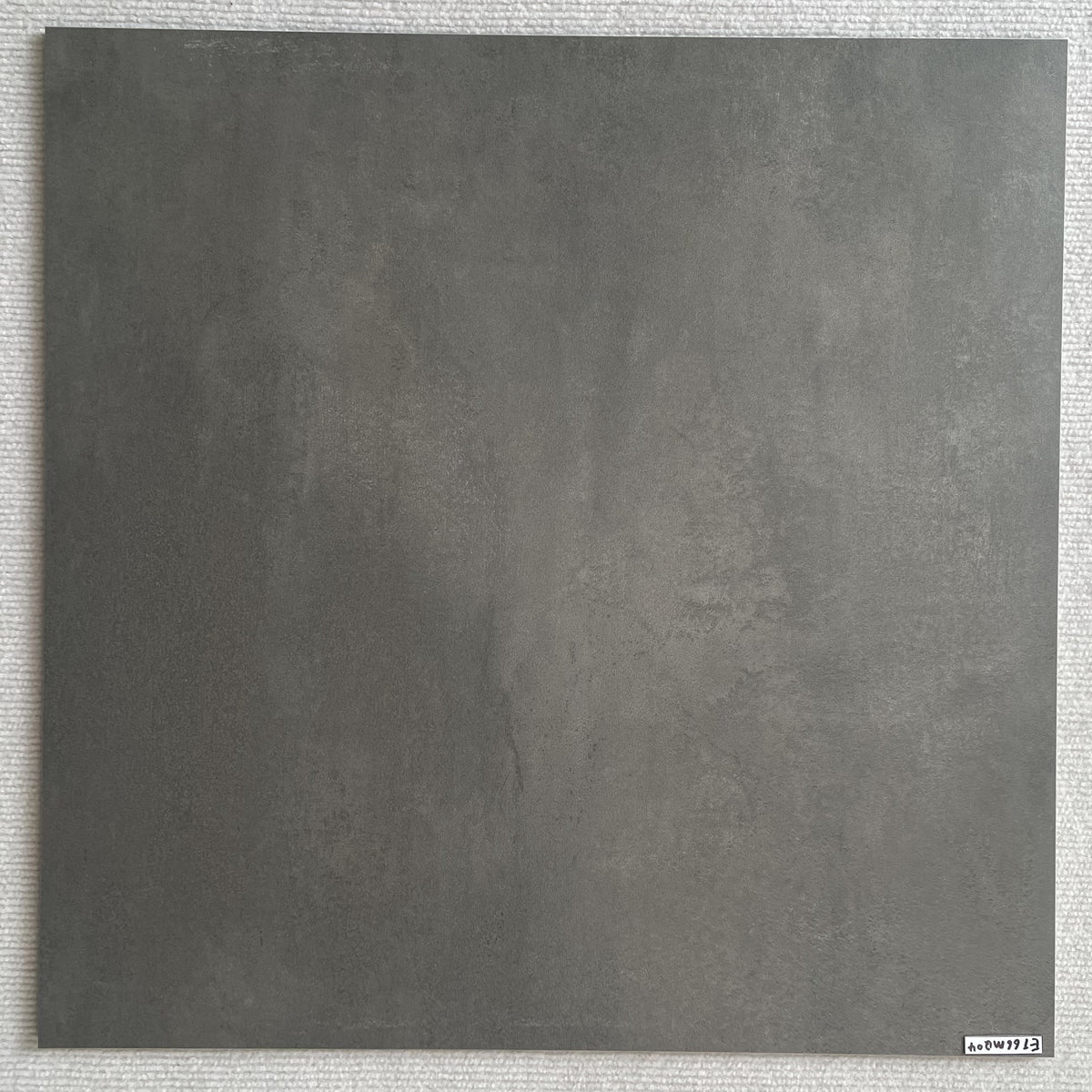 Cement Dark Grey porcelain tile, single tile