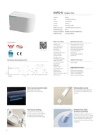 Crystal Nova Smart Toilet Suite features