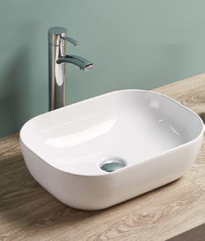Malaga All-in-One Vanity Package with Stone Top: basin rect