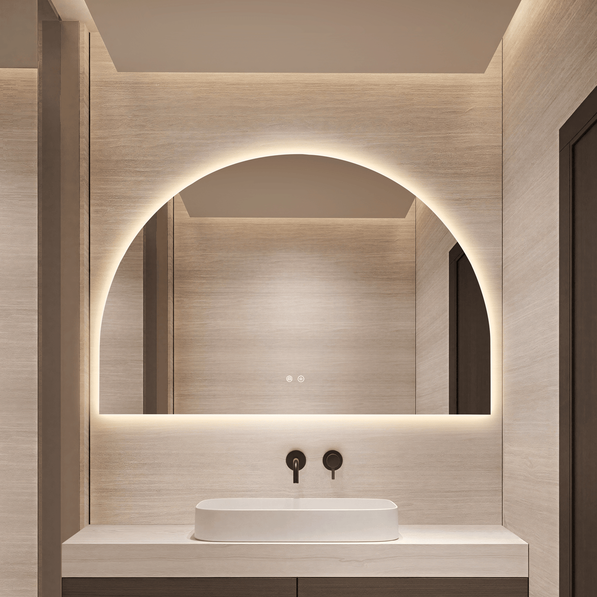 MELA AERI 1200 LED Arch Mirror, view 2