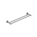 MELA BRUNO 600 Double Towel Rail, Brushed Nickel, BRU.TR.600D.BN