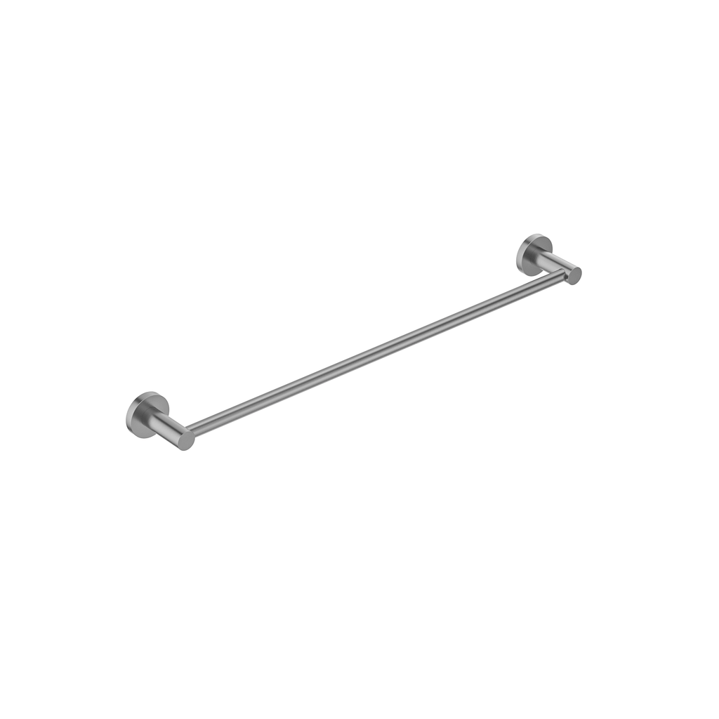 MELA BRUNO 600 Single Towel Rail, Brushed Nickel, BRU.TR.600S.BN