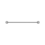 MELA BRUNO 600 Single Towel Rail in Brushed Nickel, view 2