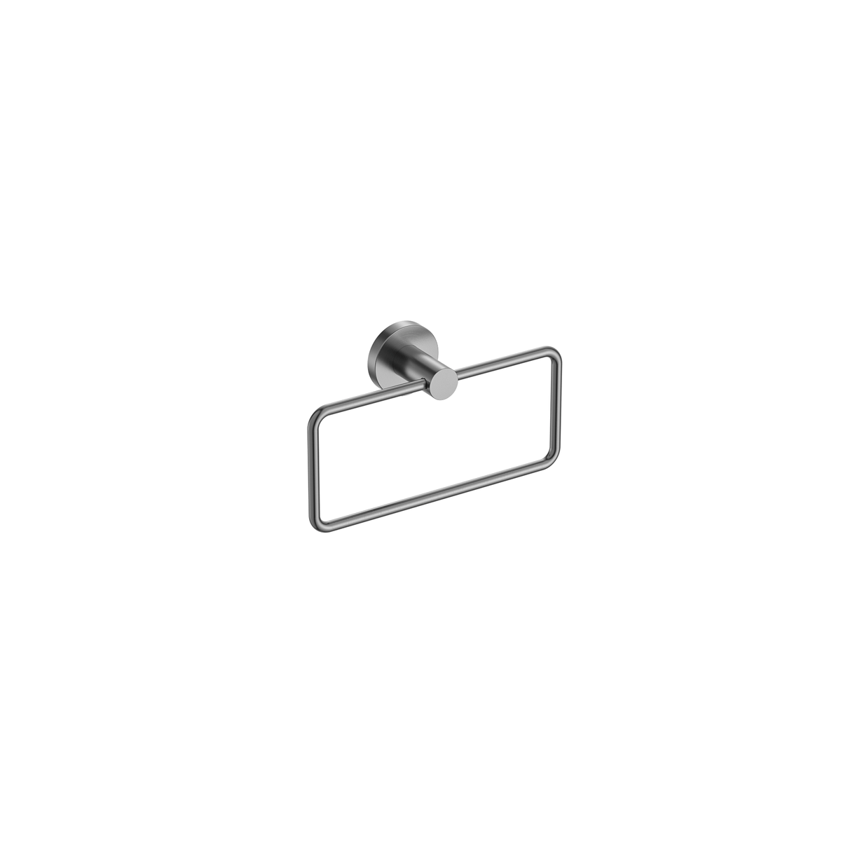 MELA BRUNO Hand Towel Rail, Brushed Nickel, BRU.HT.001.BN