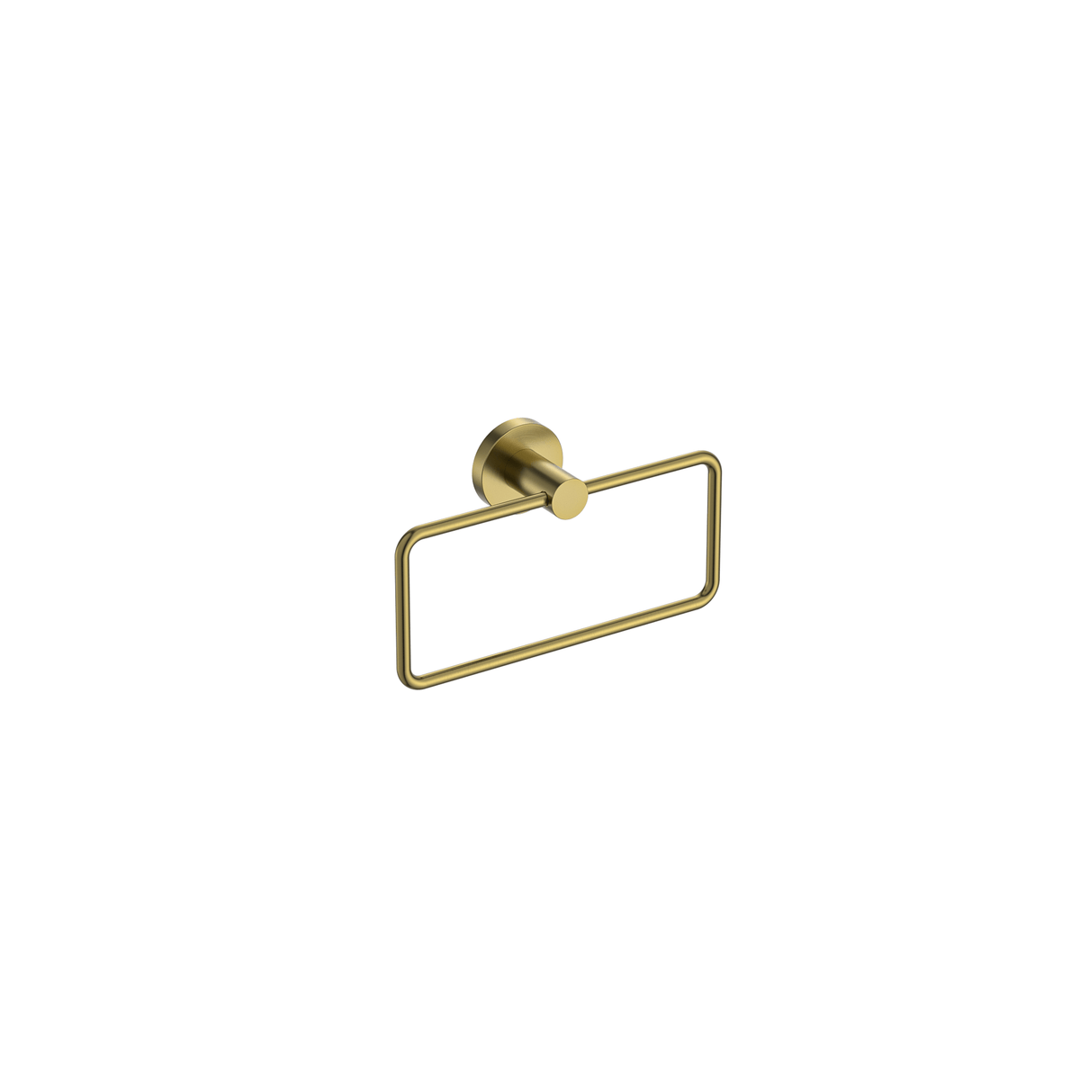 MELA BRUNO Hand Towel Rail, Brushed Brass, BRU.HT.001.BB
