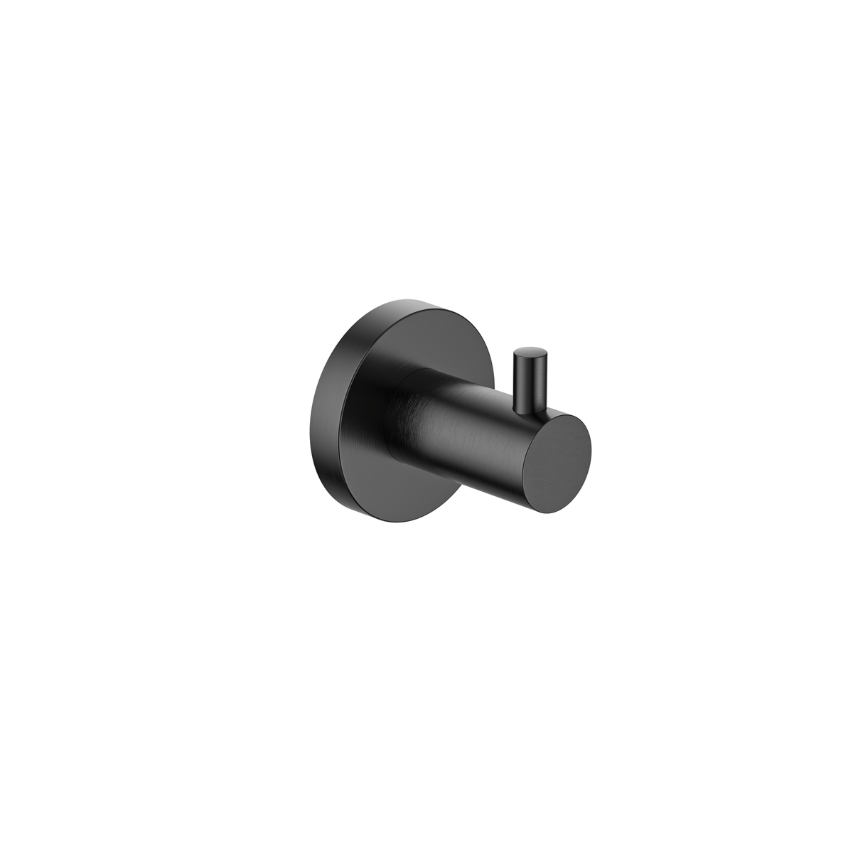 MELA BRUNO Robe Hook, Light Gun Metal, BRU.H.001.GM