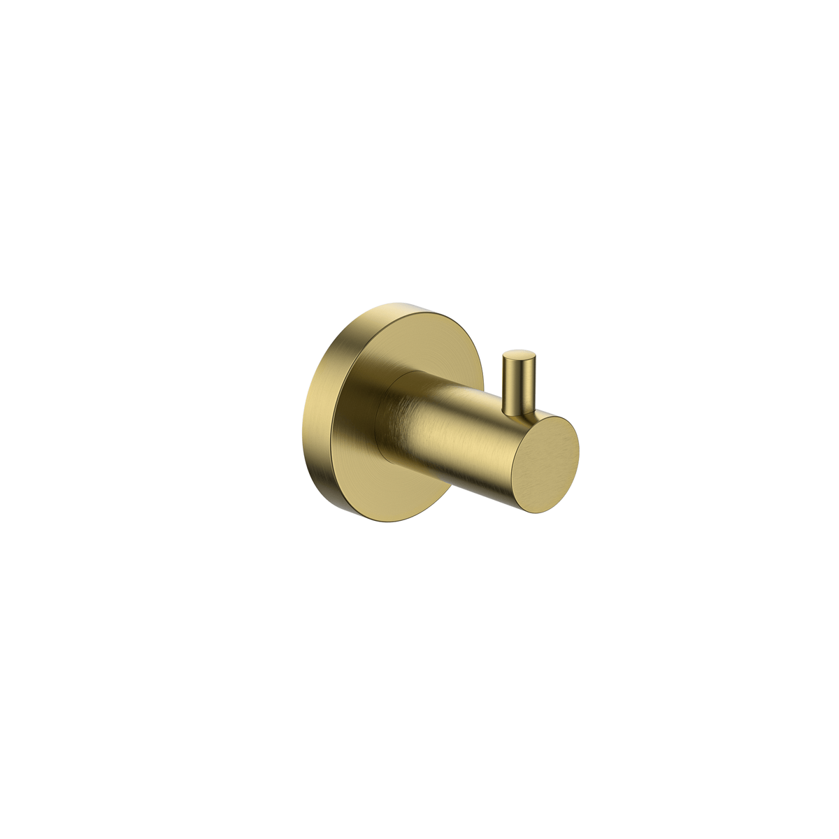MELA BRUNO Robe Hook, Brushed Brass, BRU.H.001.BB