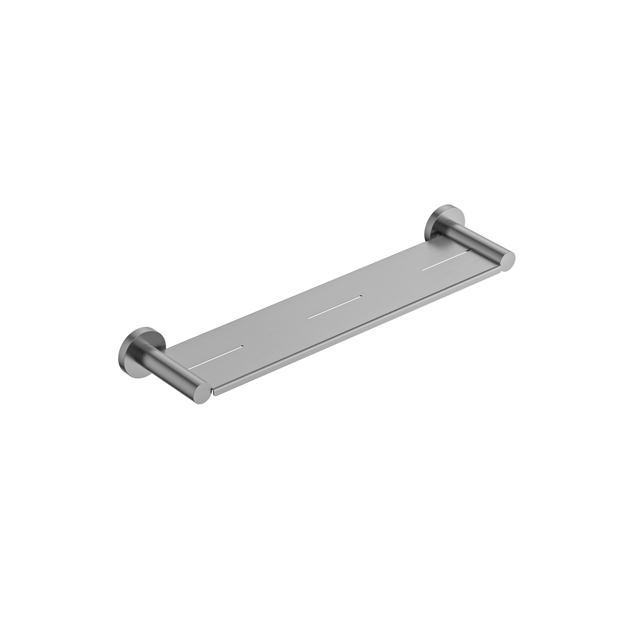 MELA BRUNO Shelf Holder, Brushed Nickel, BRU.SH.002.BN