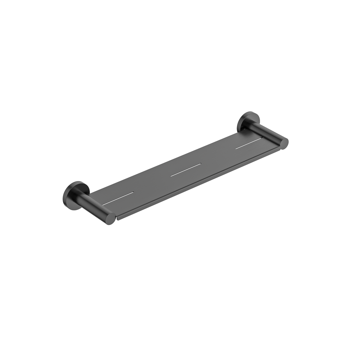 MELA BRUNO Shelf Holder, Light Gun Metal, BRU.SH.002.GM