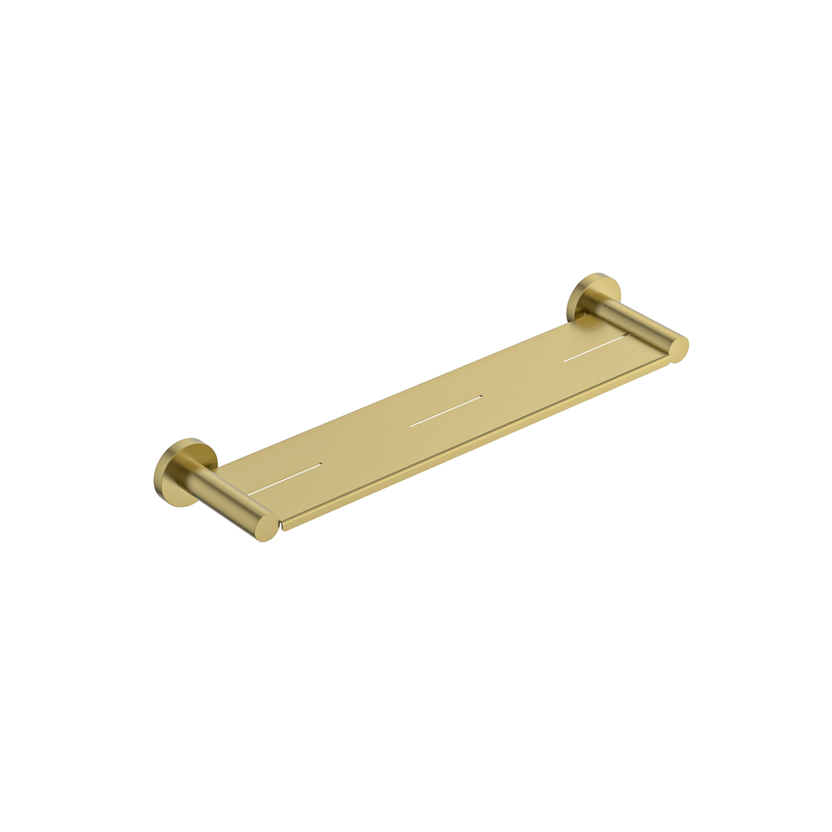 MELA BRUNO Shelf Holder in Brushed Brass