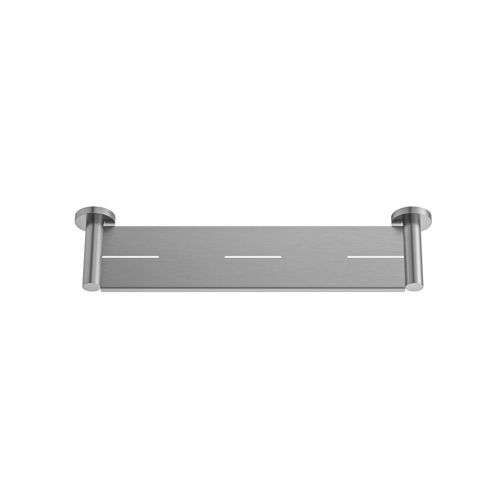 MELA BRUNO Shelf Holder in Brushed Nickel, view 3