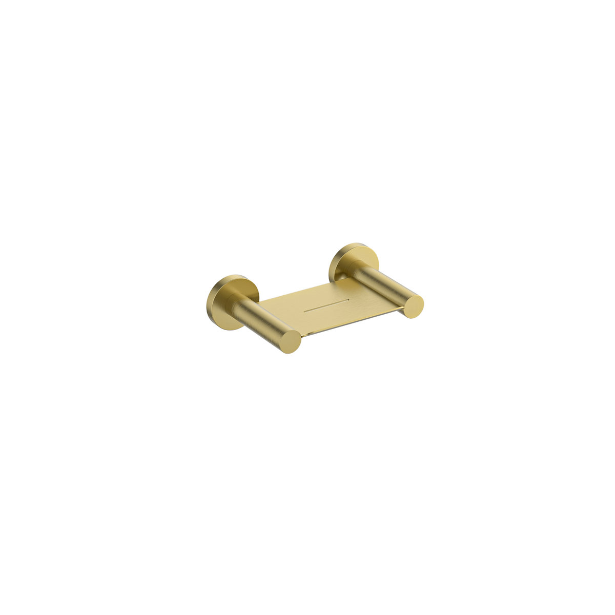 MELA BRUNO Soap Holder, Brushed Brass, BRU.SH.001.BB