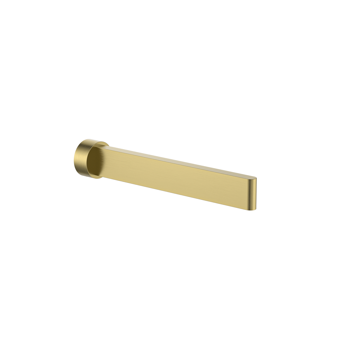 MELA BRUNO Wall Spout in Brushed Brass