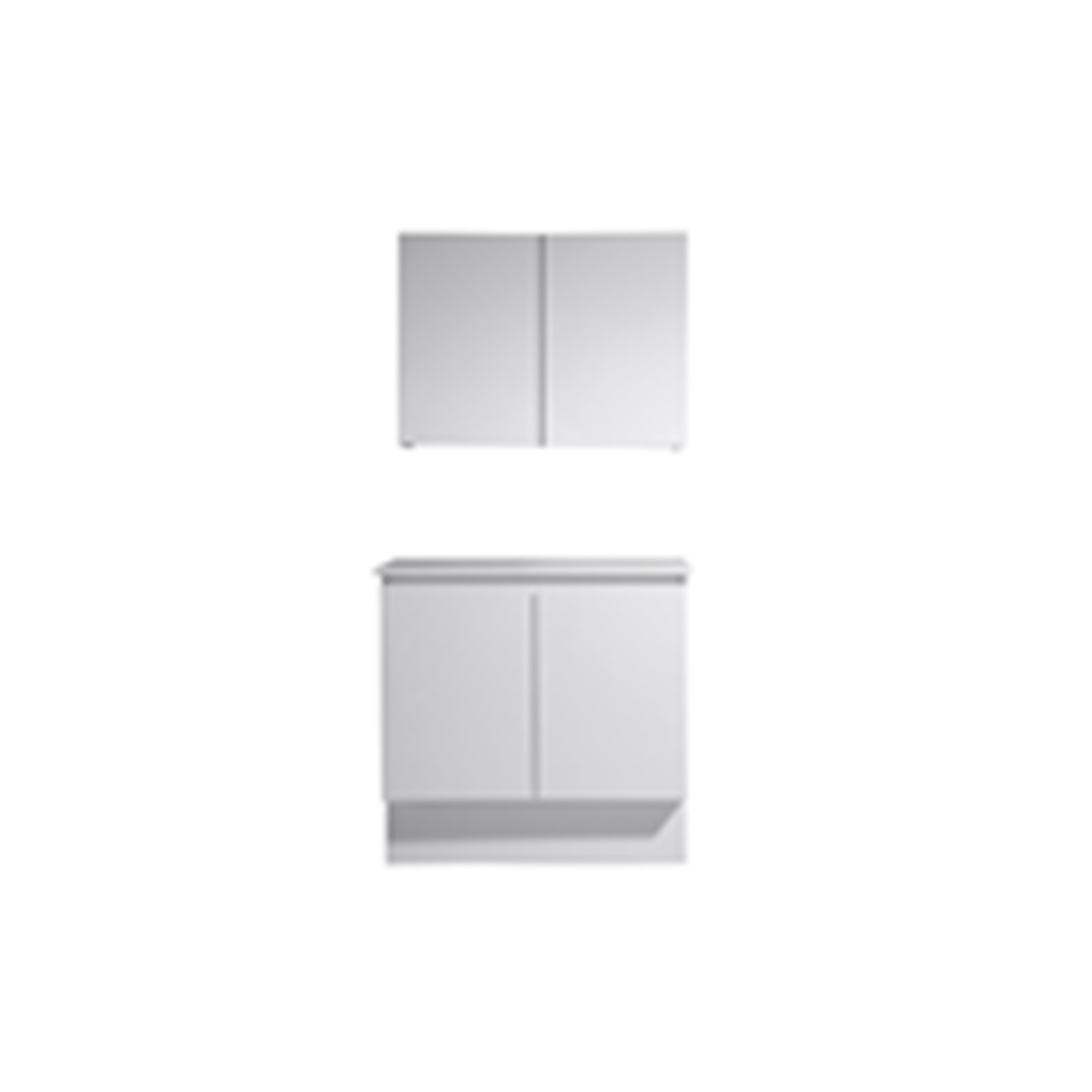MELA CLARK 600 Wall Hung Vanity with Doors