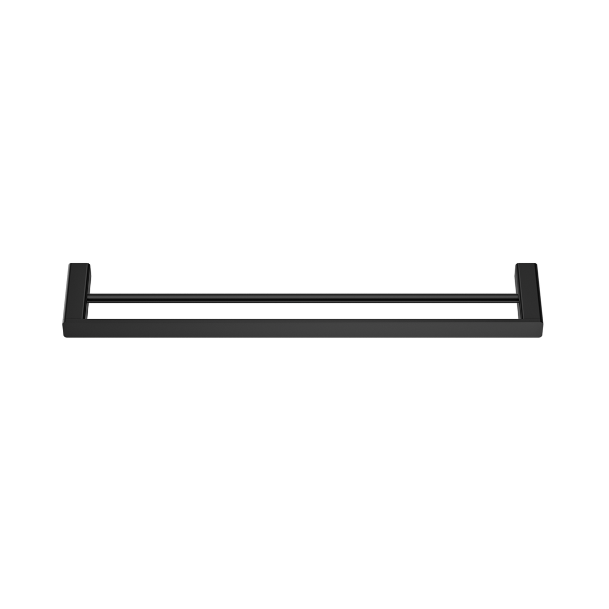 MELA FLOVA 600 Double Towel Rail Matt Black (FLO.TR.600D.BK) – view 3
