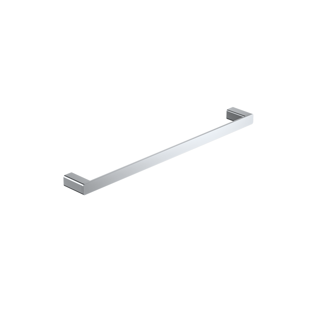 MELA FLOVA 600 Single Towel Rail, Chrome, FLO.TR.600S, view 1