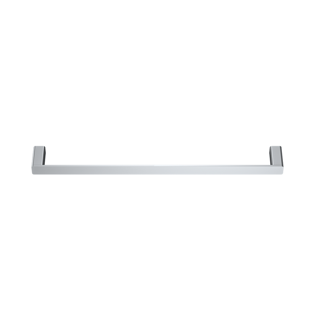 MELA FLOVA 600 Single Towel Rail, Chrome, FLO.TR.600S, view 3