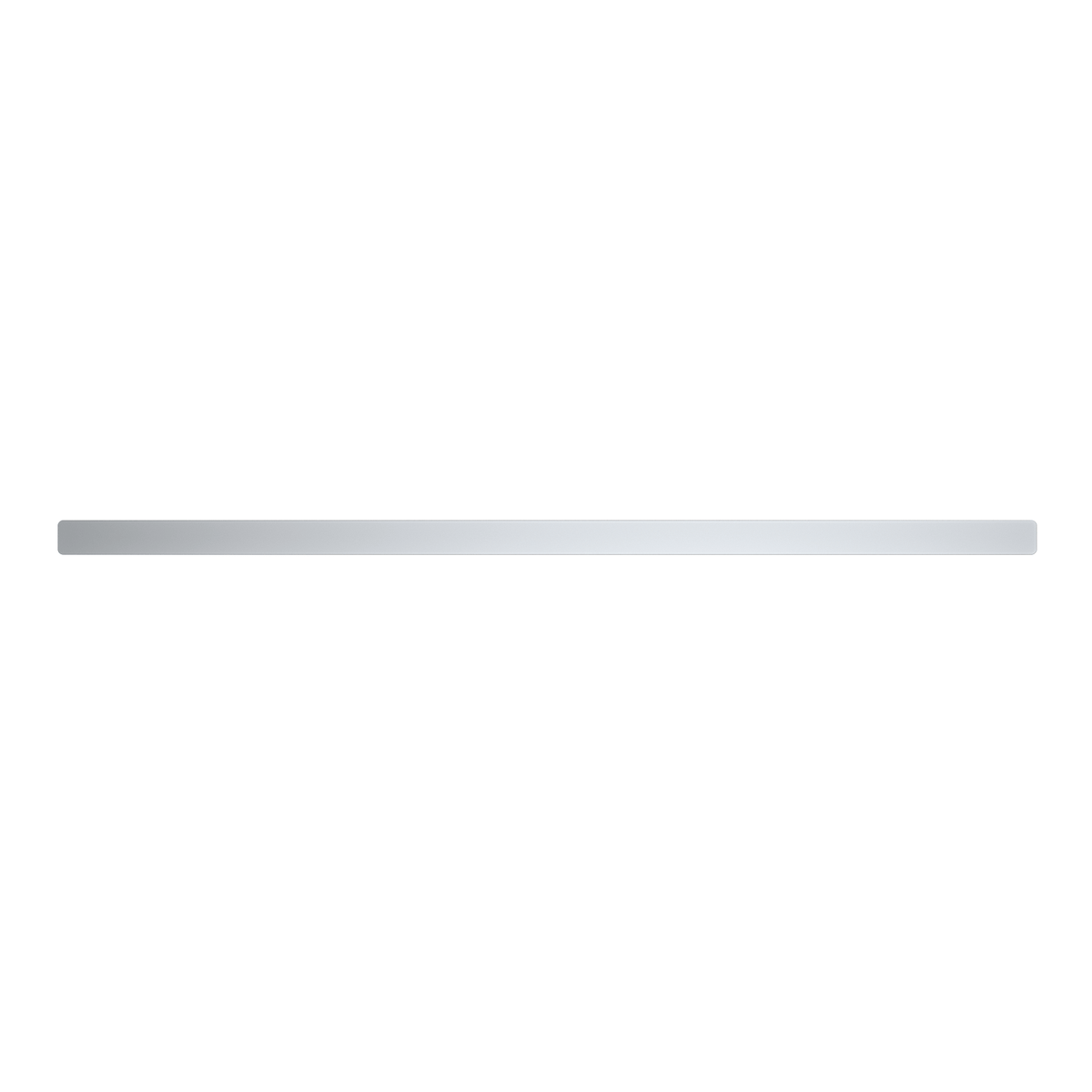 MELA FLOVA 800 Single Towel Rail in Chrome, view 2