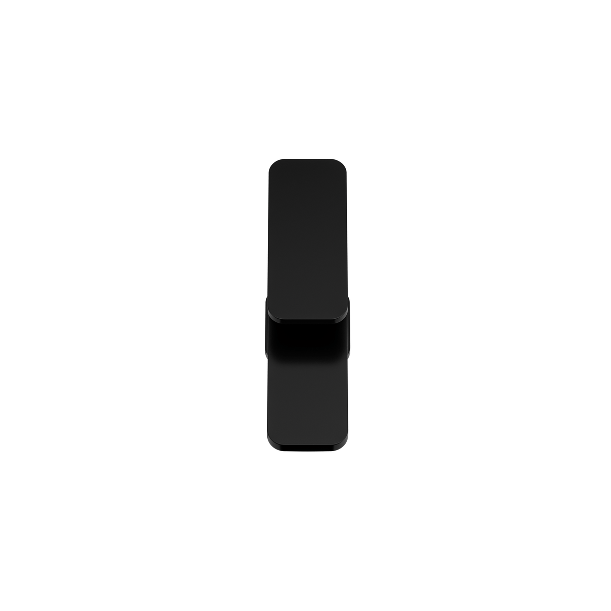 mela flova basin mixer Matt Black, view 3