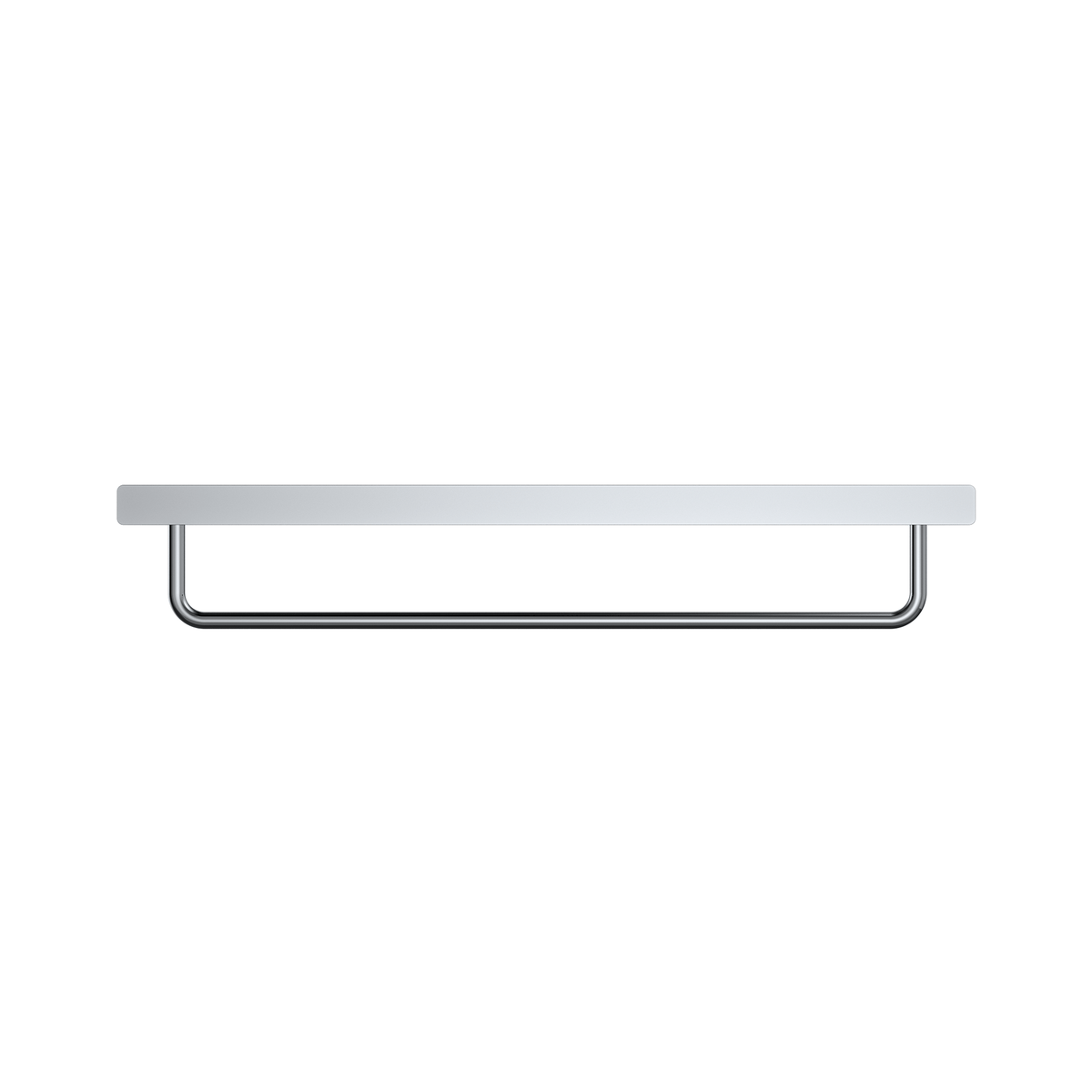 MELA FLOVA Bath Towel Shelf in Chrome, view 3