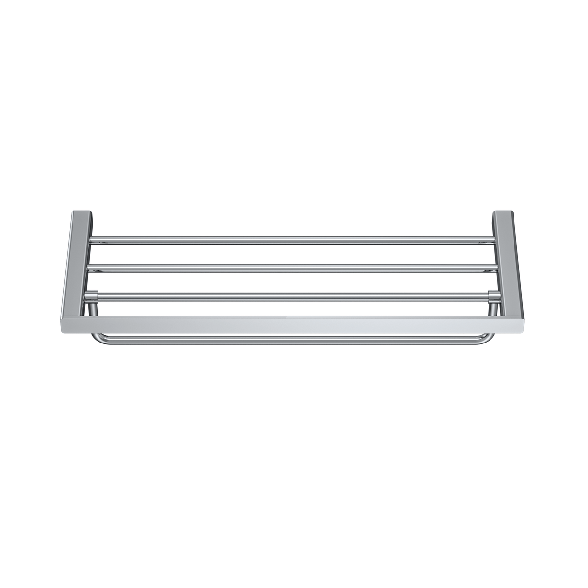 MELA FLOVA Bath Towel Shelf in Chrome, view 2