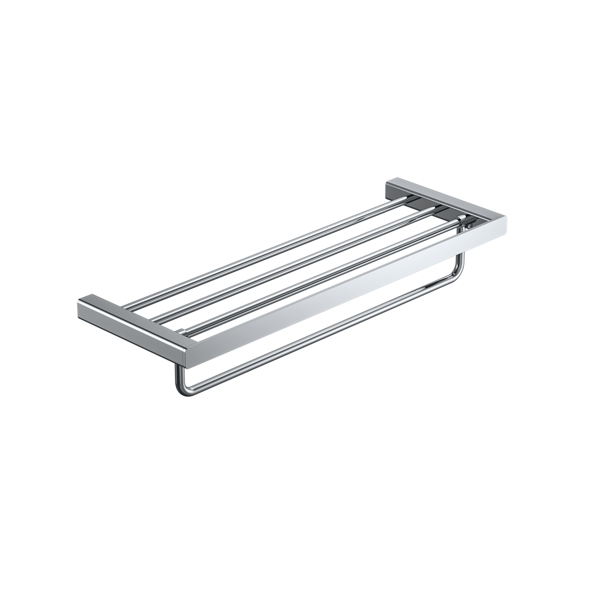 MELA FLOVA Bath Towel Shelf Chrome
