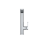 MELA FLOVA Gooseneck Kitchen Mixer in Chrome, view 3