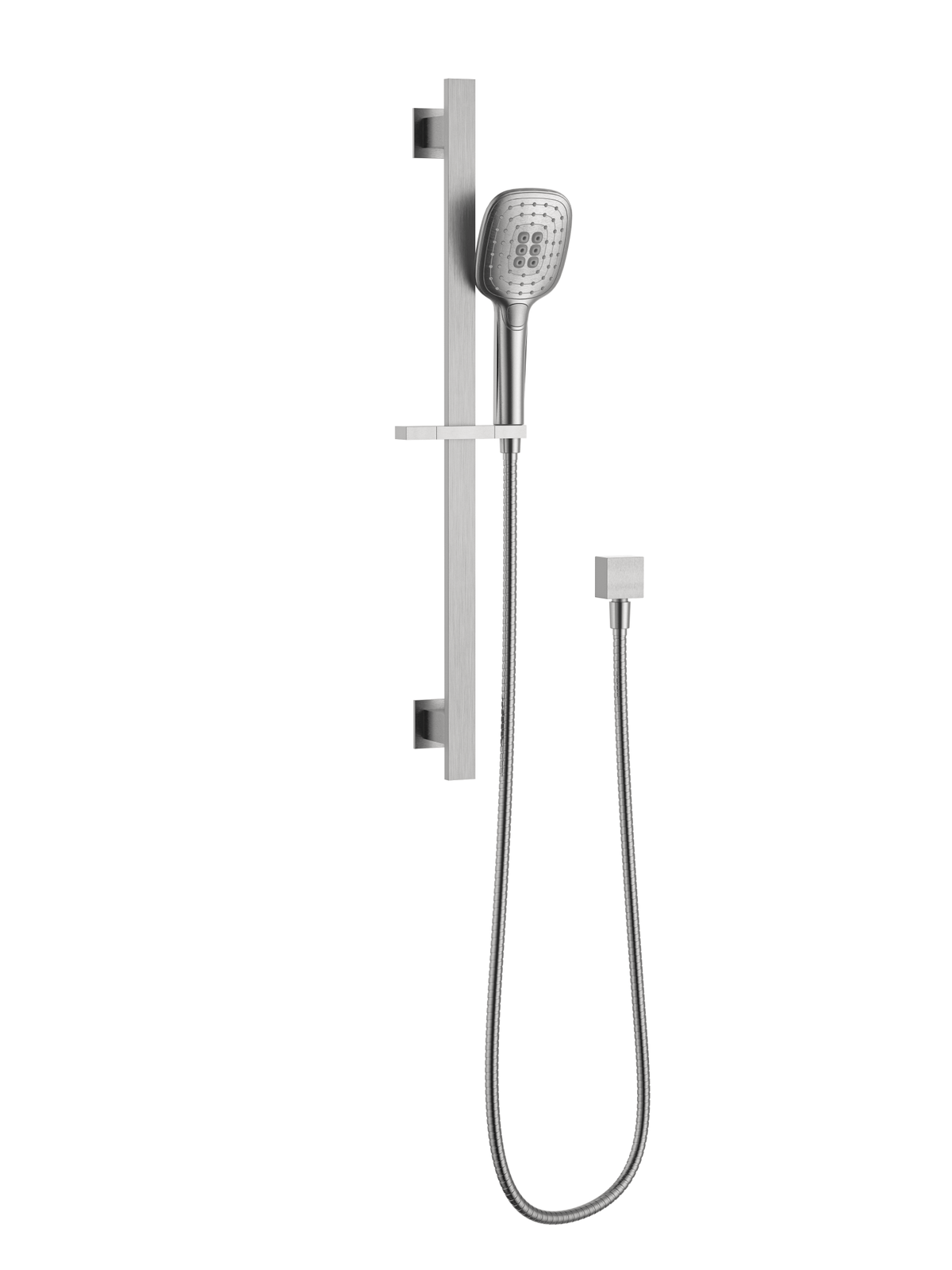 MELA FLOVA Hand Shower Set with Rail in Brushed Nickel