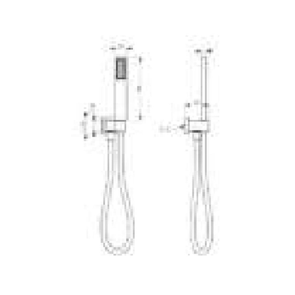 MELA FLOVA Hand Shower Set without Rail technical drawing