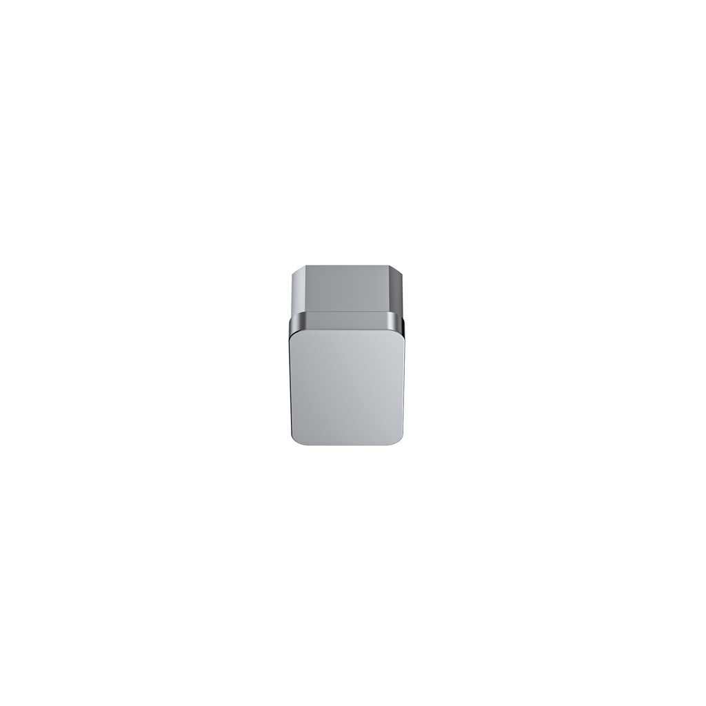 MELA FLOVA Hook in Chrome, view 3