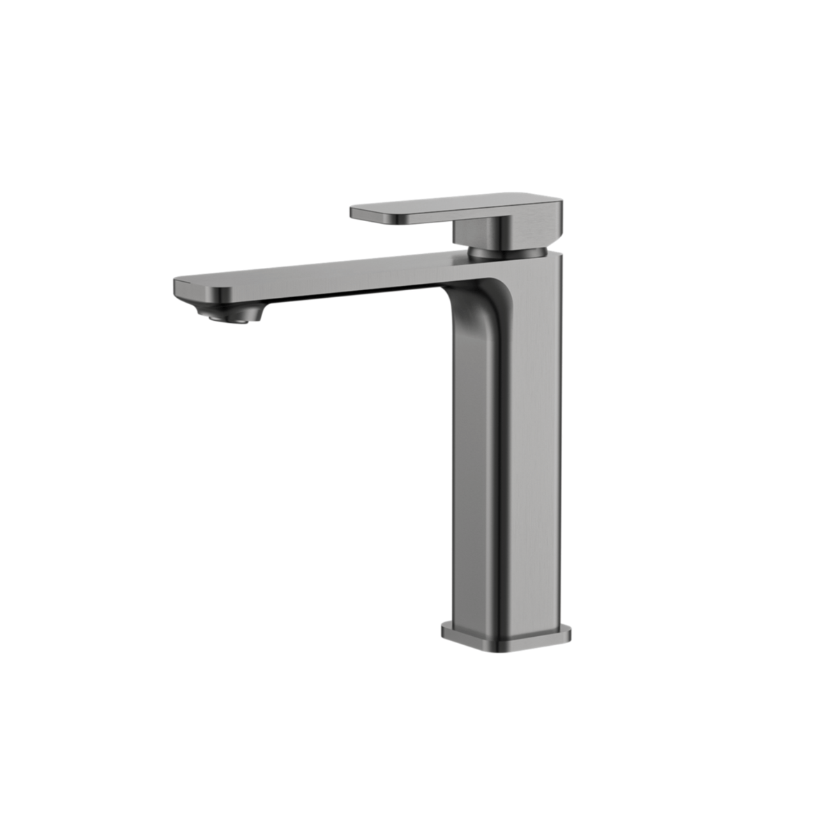 MELA FLOVA Medium Basin Mixer in Brushed Nickel