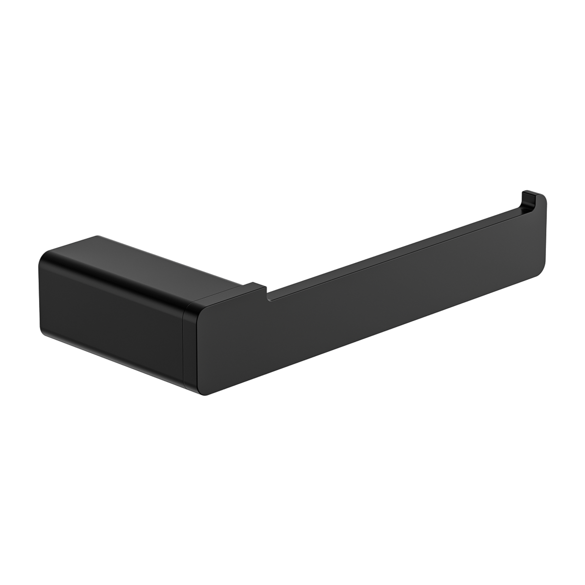 MELA FLOVA Paper Holder in Matt Black