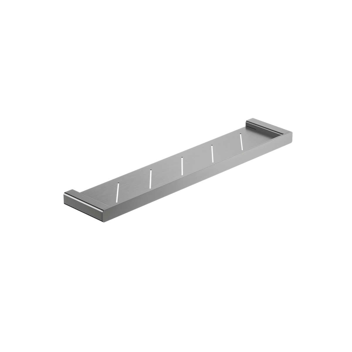 MELA FLOVA Shelf Holder, Brushed Nickel, FLO.SH.002.BN