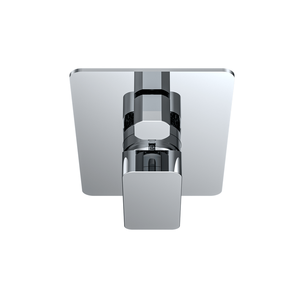MELA FLOVA Shower/Bath Wall Mixer with Diverter in Chrome, view 3