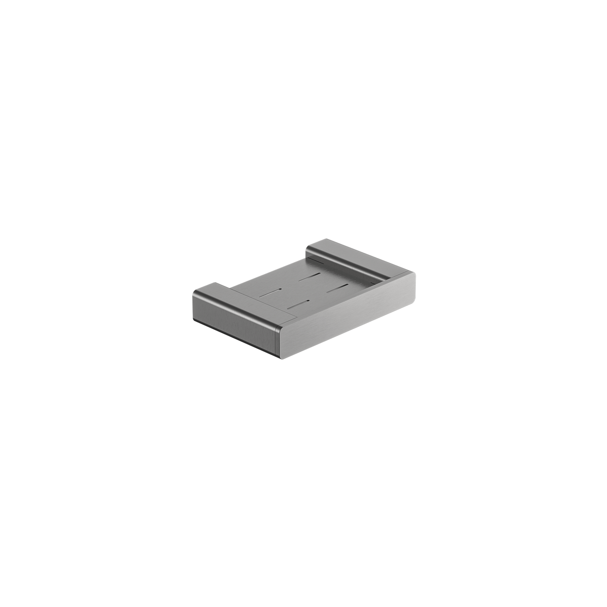 MELA FLOVA Soap Holder, Brushed Nickel, FLO.SH.001.BN