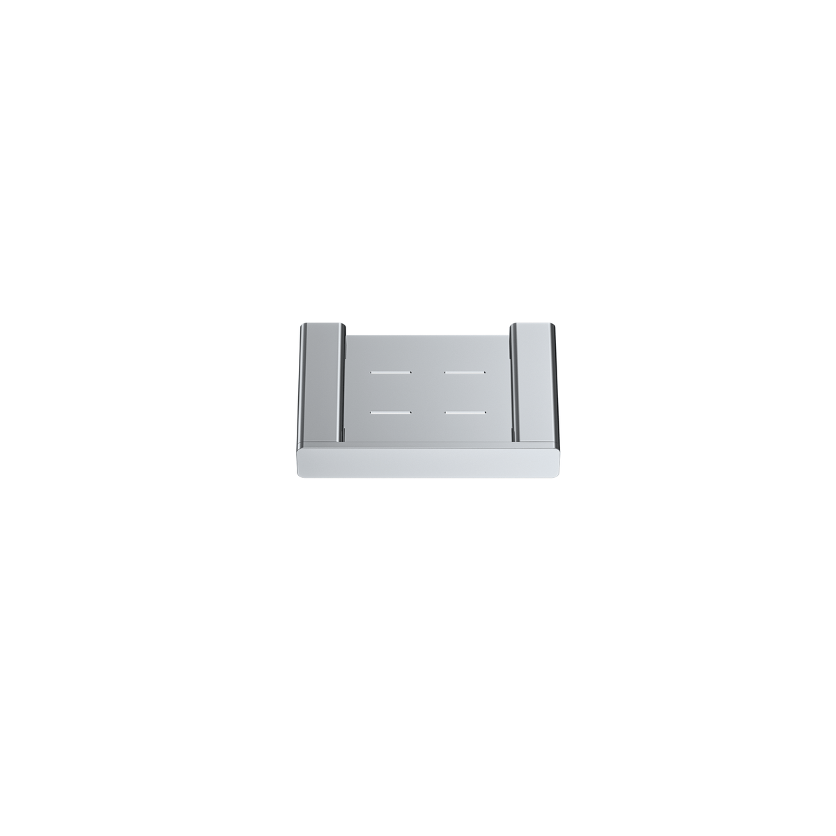 MELA FLOVA Soap Holder in Chrome, view 2