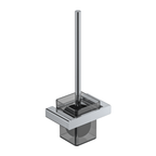 MELA FLOVA Toilet Brush Holder in Chrome, view 2