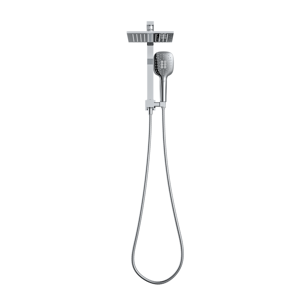 MELA FLOVA Combination Shower Set without Rail in Chrome, view 3