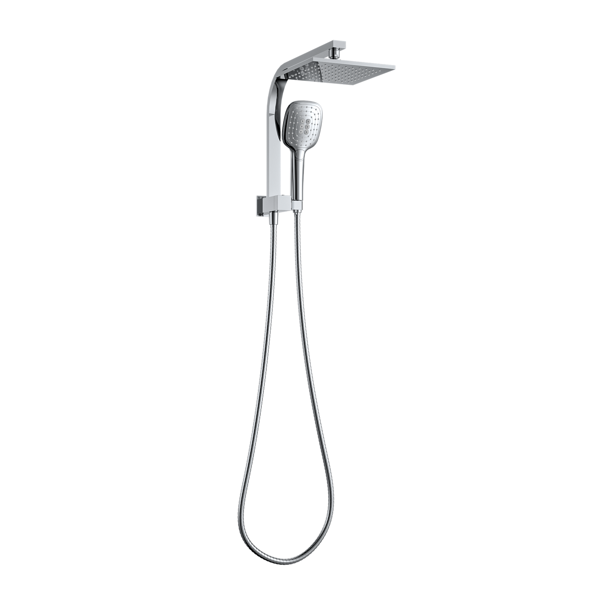 MELA FLOVA Combination Shower Set without Rail in Chrome