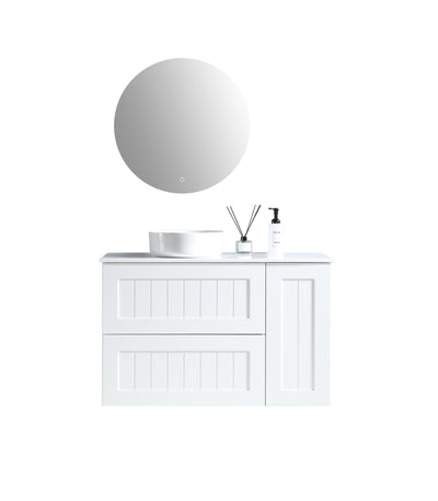 MELA HAMPTON 1200 Wall Hung Vanity with Door & Drawers