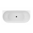 MELA KORI Back to Wall Bath in 1700mm, view 2