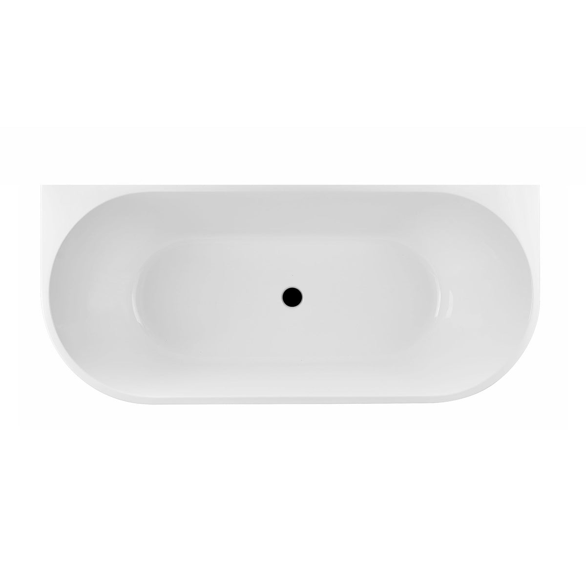MELA KORI Back to Wall Bath in 1700mm, view 2