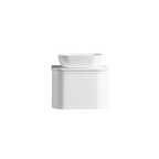 MELA LUNA 600 Curved Wall Hung Vanity with Drawer
