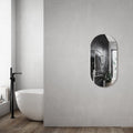 MELA MIA 450 Frameless Oval Mirror