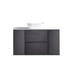 MELA MILANO 1200 Wall Hung Vanity with 2 Doors & Drawers