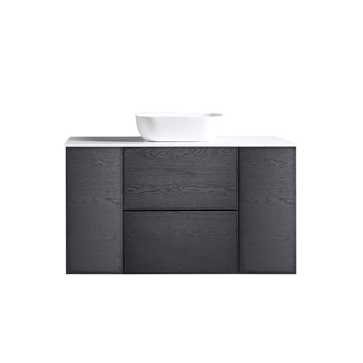 MELA MILANO 1200 Wall Hung Vanity with 2 Doors & Drawers