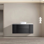 MELA MILANO 1500 Wall Hung Vanity with 2 Doors & Drawers, view 2
