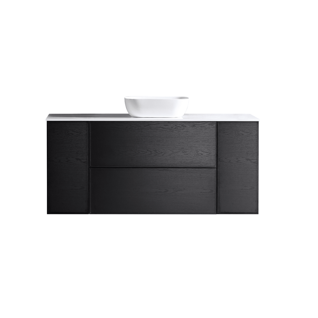 MELA MILANO 1500 Wall Hung Vanity with 2 Doors & Drawers